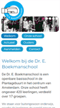 Mobile Screenshot of boekmanschool.nl